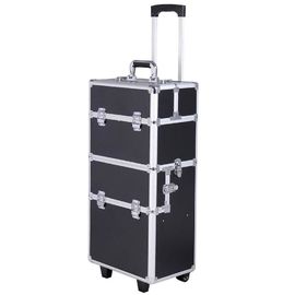 3 In 1 Portable Beauty Case Trolley Box Shining Appearance For Makeup Artists