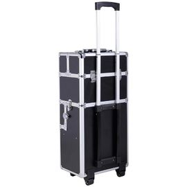 3 In 1 Portable Beauty Case Trolley Box Shining Appearance For Makeup Artists